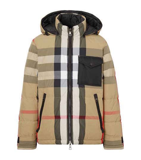 burberry fliegerjackemit rückendruck|Reversible Paisley Nylon Puffer Jacket in Olive .